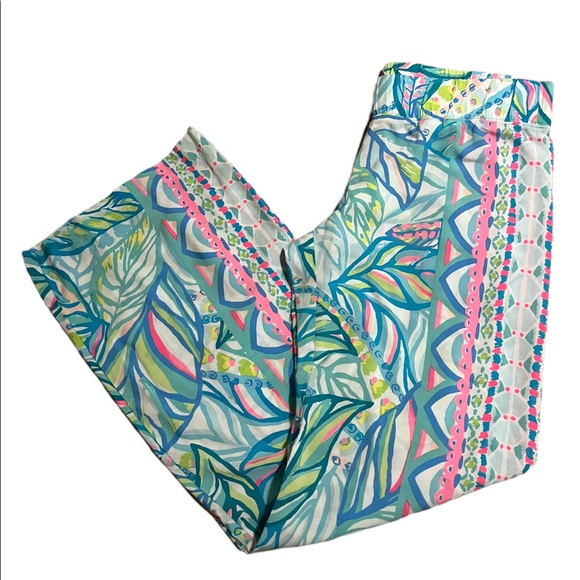 Lilly Pulitzer Bal Harbour Pants Maraca My World World - Picture 2 of 6